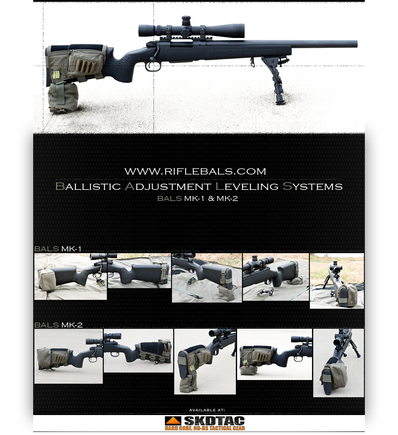 BALS Sniper Rifle Bean Bags exclusively at MK1 & MK2